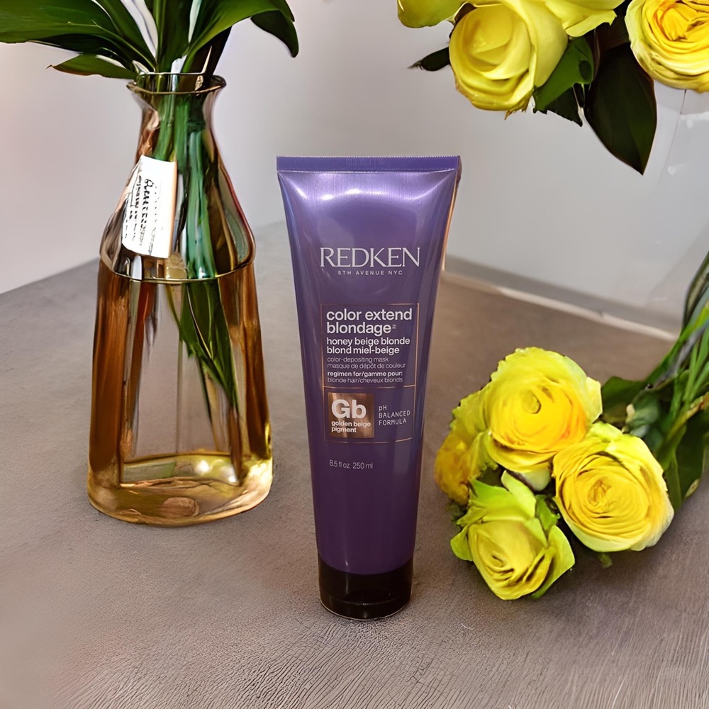 Redken Color Extend Blondage Mask 8.5 oz Honey Golden Blonde Beige Pigment